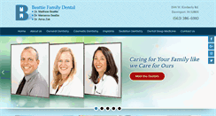 Desktop Screenshot of beattiefamilydental.com